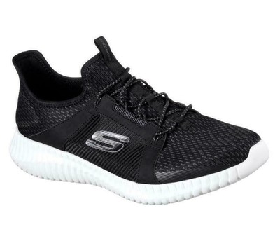 skechers elite memory foam black