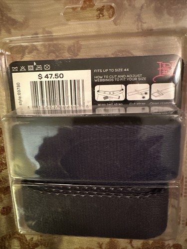 NIB Ed Hardy Belt 2 reversible webbing Skulls Navy & Black With Ed Hardy Buckle - Picture 3 of 4