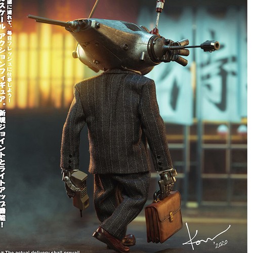 DAMTOYS DAM X COALDOG Kow Yokoyama GansBoy 1/12 Scale Action Figure 6 inch(15cm) - Picture 8 of 11