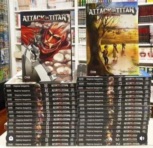 Ataque de los Titanes - Completo.  1 a 34.  Manga en ESPAÑOL. Attack on Titan