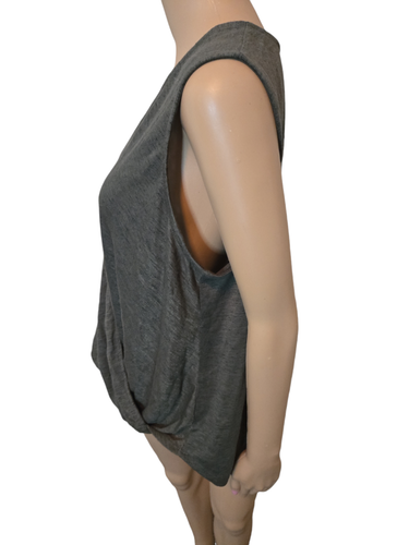 Universal Thread XXL green sleeveless blouse thin women's wrap - 第 3/3 張圖片