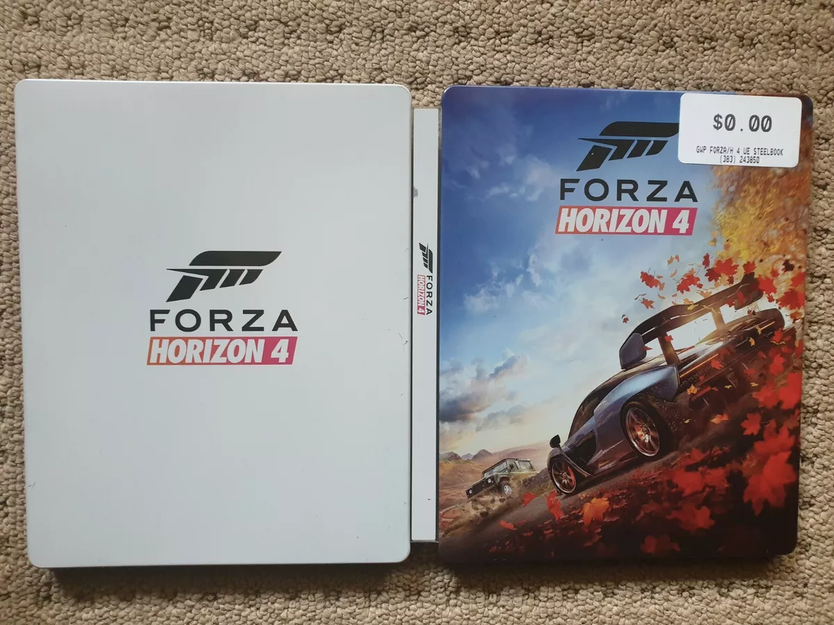 Forza Horizon 4 Xbox One Game and Ultimate Edition Steelbook