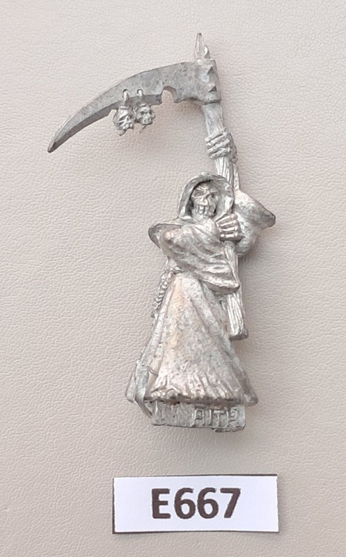 Vampire Counts Undead Wraith with Scythe GW - (E667)  Metal