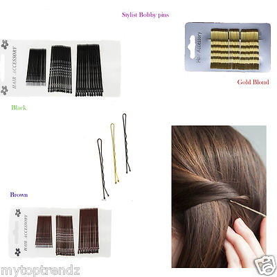 Kirby Grip Wavy Bobby Pins Waved Hairpin Bob Hair Grip Slides