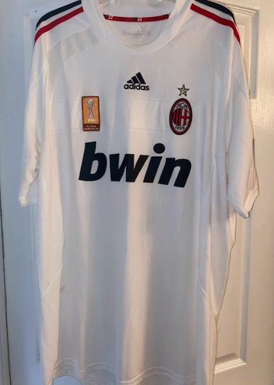 AC MILAN 08/09 サッカージャージ ユニフォーム　M adidas ACミラン 08/09 ユニフォーム ホーム 長袖 19981 025388