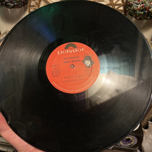 James Brown ~ The Payback ~ Lp 1973 1 of 2 Lp’s ( Side 3 And 4 Only ) Worn - Picture 21 of 24