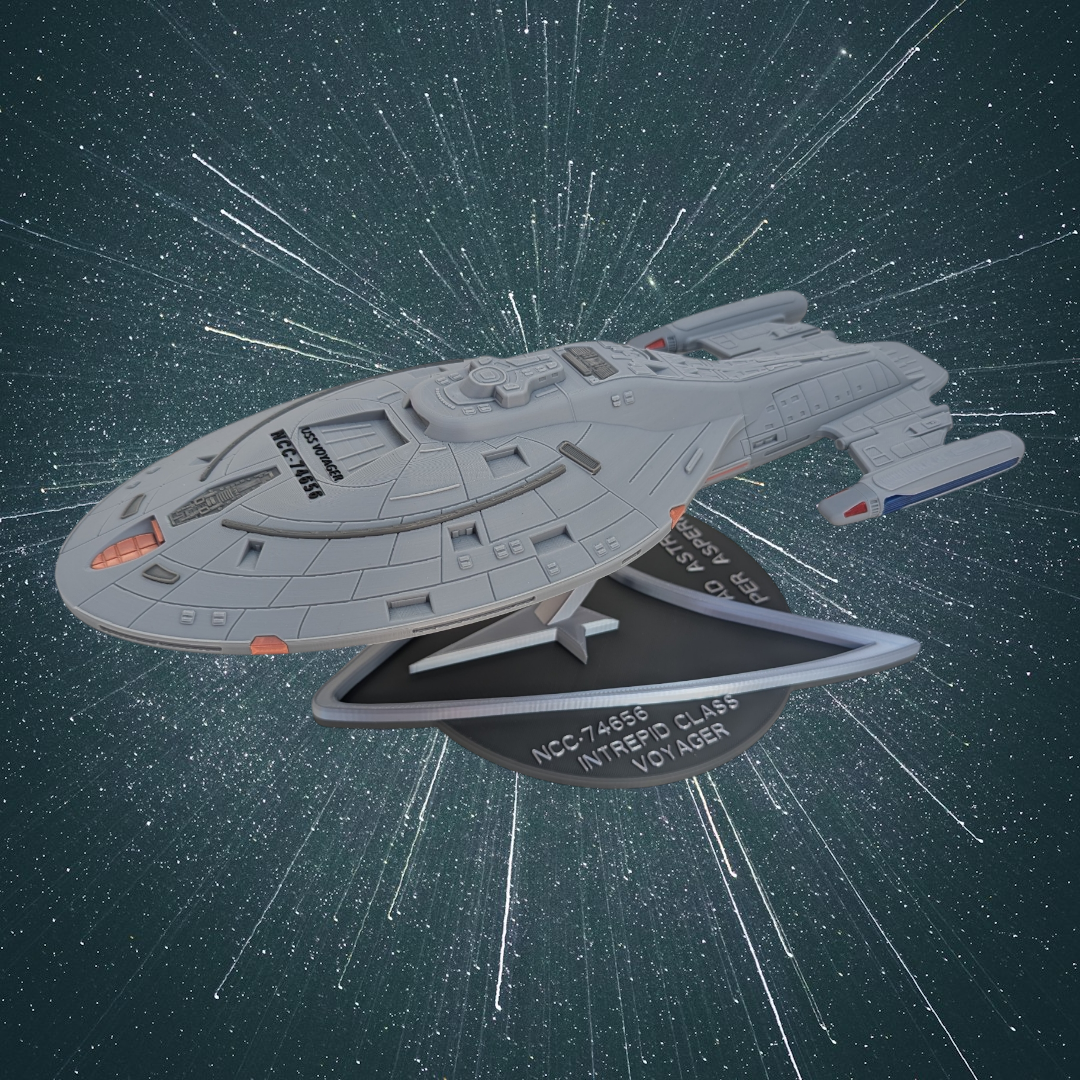Star Trek USS Voyager NCC-74656 3D Print UK