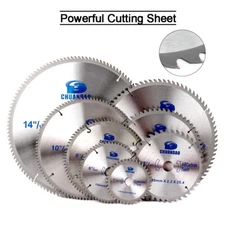 4-14in 30~120T Circular Saw Blade Carbide Metal Aluminum Alloy Wood Cutting Disc