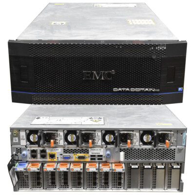 EMC Data Domain DD9500 Systems 4x Intel Xeon E7-4880 v2 15C 448GB DDR3 RAM 