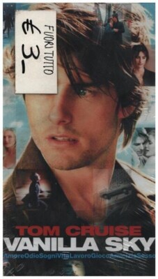 VHS Tom Cruise / Cameron Crowe Vanilla Sky ITALIAN NEW OVP Paramount pictur