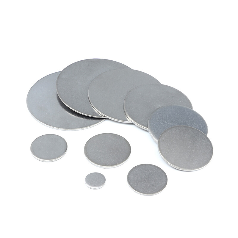 Stainless Steel Blank Round Discs 304 Grade Sheet Metal Precision Laser