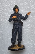 TIN SOLDIERS 54 MM WORLD WAR II, GERMAN WEHRMACHT TANK OFFICIER NEW