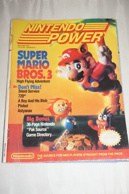 March/April 1990 Super Mario Bros 3 Nintendo Power Magazine #2 Map Tips