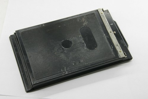 3.5 x 4.5" Film Pack Adapter with Darkslide - Fits 4" Wide Slot - VINTAGE PA06 - 第 1/4 張圖片