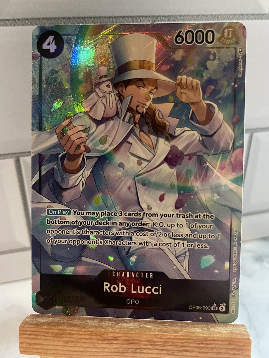 Rob Lucci Alt Art OP05-093 English Awakening Of The New Era NM One