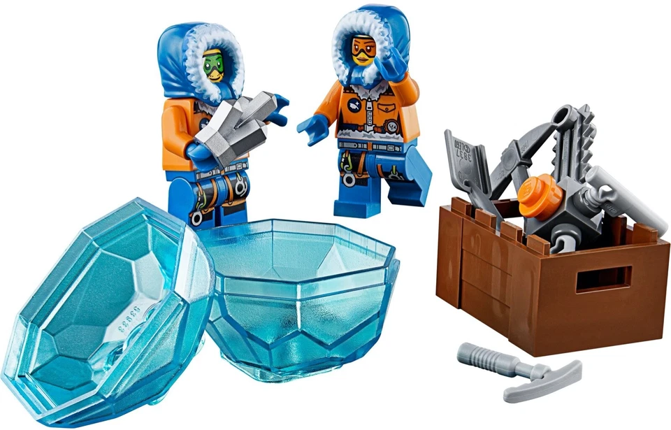 LEGO 60064 City Arctic Supply Plane New & Sealed Discontinued Retired - Image 3 of 4