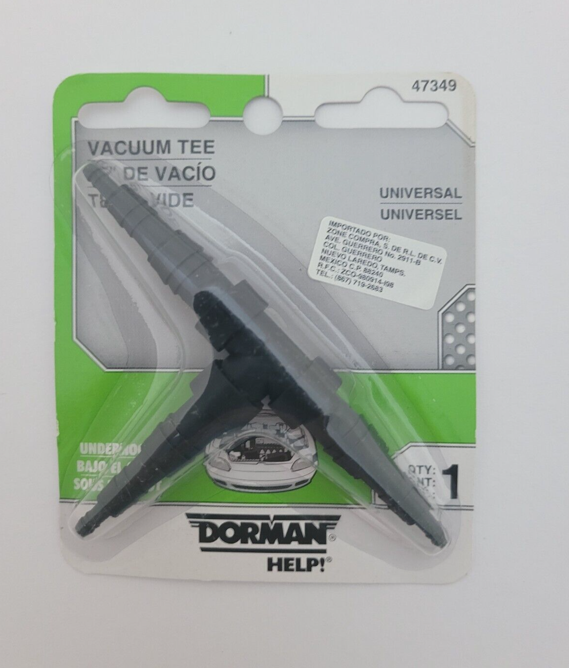 DORMAN Help! Vacuum Tee Connector 47349 eBay