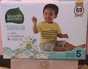 seventh generation diapers size 5