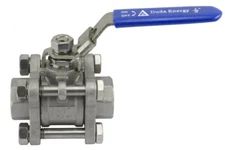 3-Piece Stainless Steel Ball Valves WOG1000