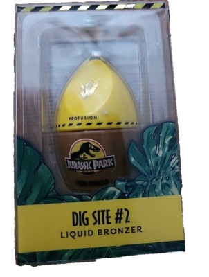 Jurassic Park Profusion Cosmetics Liquid Bronzer Dig Site #2 Dino Egg New