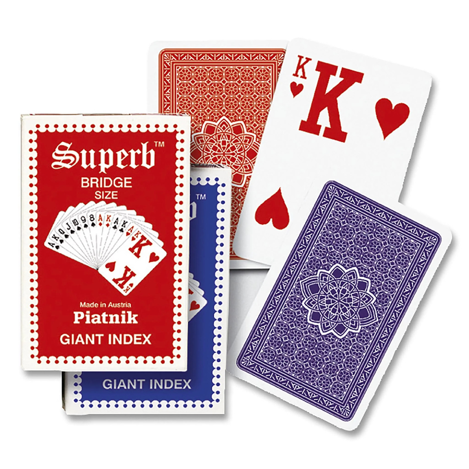 Piatnik Large Index Playing Card Deck