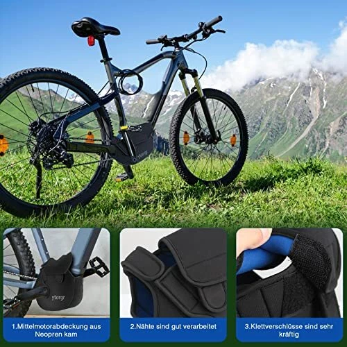 ytorgr 2 Stück Ebike Mittelmotor Schutzhülle Regenschutz Ebike Motorabdeckung... - Bild 7 von 12
