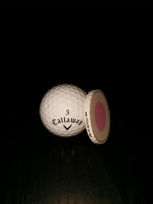 I have a handmade Callaway Tour i(z) poker chip style ball marker.