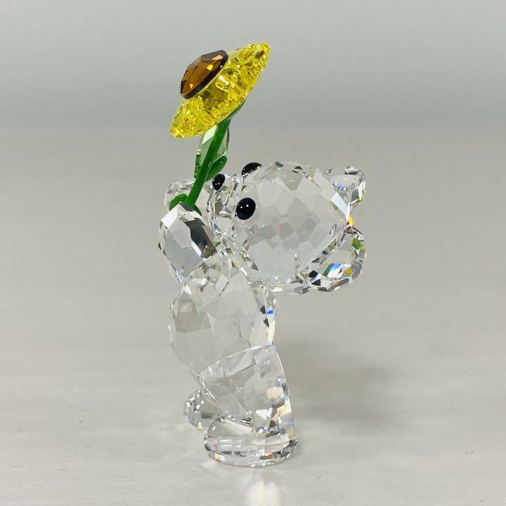○美品♪スワロフスキー クリスベア ひまわり 箱つき 842934 Krisベア