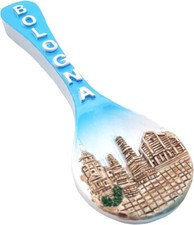 Magnete calamita frigo souvenir cucchiaio di Bologna Italia Casa lavagna Cucina