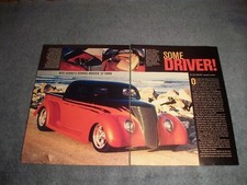 1937 Downs Ford Custom Street Rod Pickup Article Some Driver