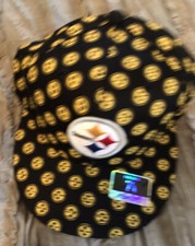 Gorra de fútbol americano PITTSBURGH STEELERS REEBOK ajustada DE COLECCIÓN talla 7 1/4 NUEVA gorra NFL
