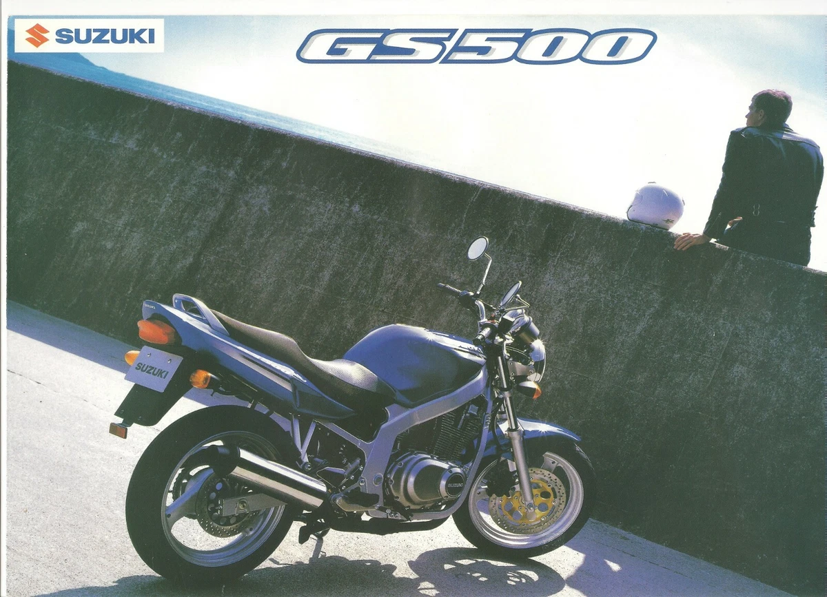 Suzuki GS500 GS500K1 2001 UK Sales Brochure