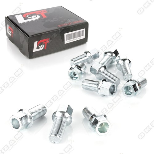10X ÉCROU DE ROUE BOLT M14X1,5X27 POUR AUDI 80 90 A4 CABRIO COUPE ...
