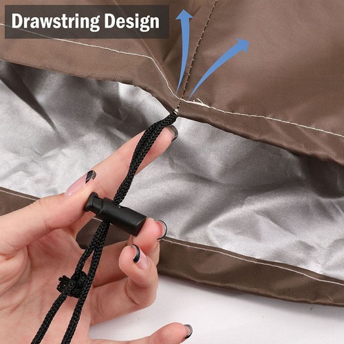 Waterproof Patio Chair Cover, Lawn Outdoor Single Sofa Furniture Seat Protector - Picture 8 of 11