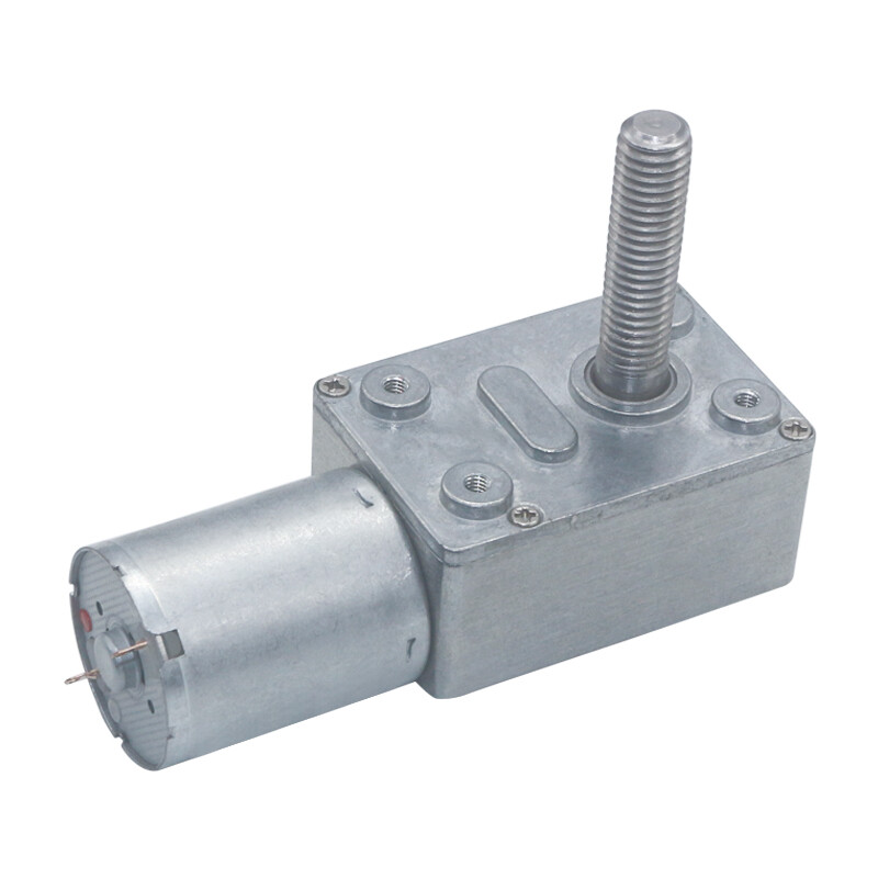 M8*33 DC6 12 24V JGY370 Full Metal Gearbox Turbo Worm Speed