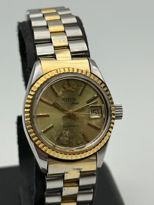 Solvil et Titus Matic Automatisch Armbanduhr Vintage 26mm