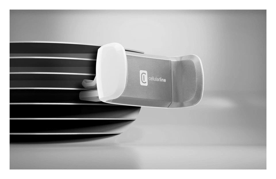 Cellular Line Supporto auto smartphone STYLECOLOR Car Holder Universal White - Immagine 3 di 3