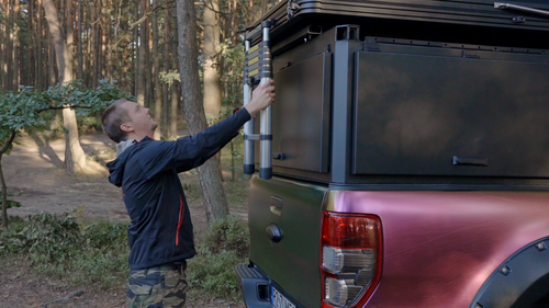 Dragon Winch Tenda da Tetto Tenda da Tetto per Auto per 2 Persone Tenda da Ca... - Video 1 di 1