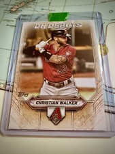 2021 Topps Series 2 CHRISTIAN WALKER DHD-15 DH Debuts