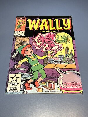Wally The Wizard #1 Marvel s Star Comics 1985 Comic Book *High Grade*