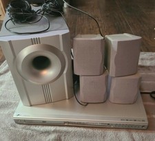 Nexxtech ESDVD100 Home Theater Speakers & Subwoofer, 25W, 4 OHM