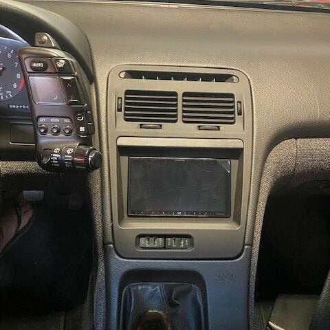 For Nissan 300ZX 1990-1999 Double Din Radio Dash Bezel Kit with Stock Finish - Picture 12 of 16