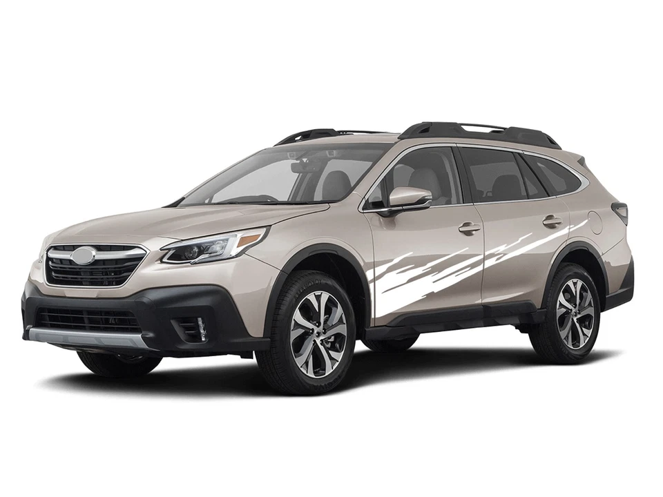 Adesivos gráficos de respingo de lama lateral decalque compatível com Subaru Outback - Imagem 3 de 3