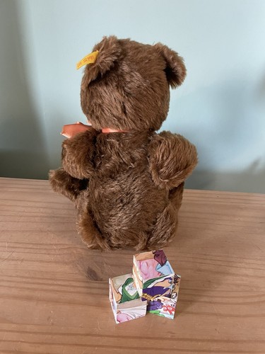 Big:Steiff Teddy Bär, Nr. 011108, 43 cm,Voice, Teddybear, classic, Replik, bear, - Bild 8 von 15