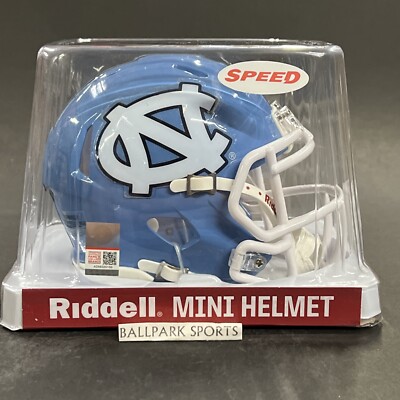 North Carolina Tar Heels Speed Mini Helmet Riddell NCAA Licensed Brand New!