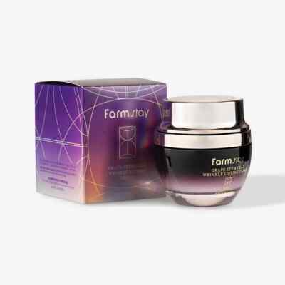 FARM STAY GRAPE STEM CELL WRINKLE LIFTING CREAM, KOREAN COSMETICS