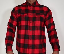 MEN'S PLAID BUTTON UP SHIRT Size ADULT L