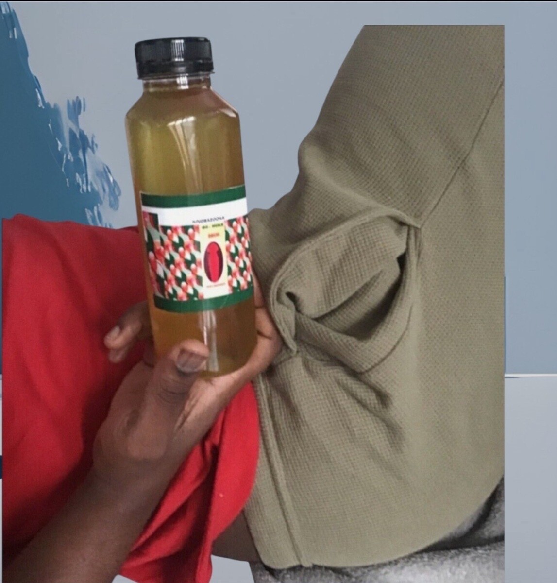 Huile de Kigelia penis Bazouka soin de massage tonifiant écorce racine grand format 400ml