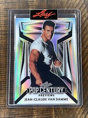 2023 Leaf Pop Century Jean Claude Van Damme Rookie Card /61 2023 Leaf Pop Century Jean Claude Van Damme Rookie Card /61