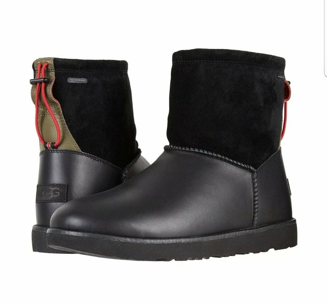 ugg men's classic toggle waterproof winter boot